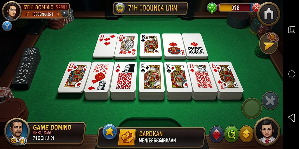 Tampilan gameplay menarik dalam 71H dengan efek visual yang mengesankan.