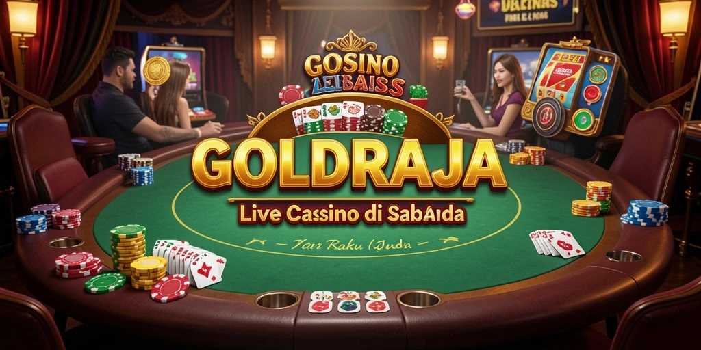 Tampilan gameplay Live Casino yang mengesankan dan mendebarkan.