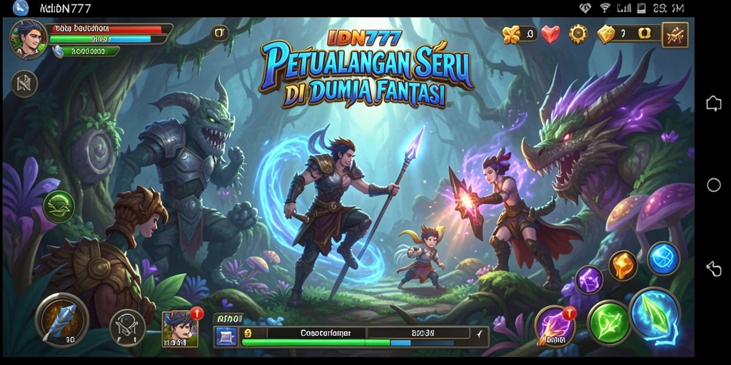 Tampilkan gameplay seru di dunia petualangan IDN777.