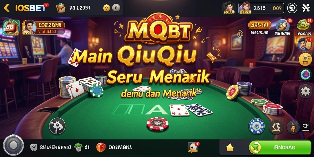Tampilan gameplay QiuQiu yang seru di IOSBET.