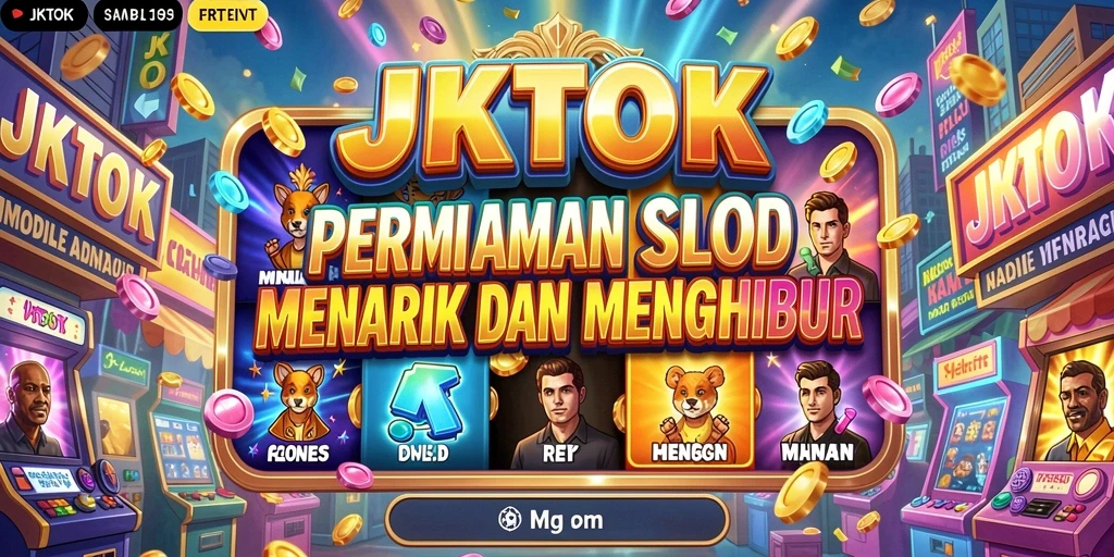 Tampilan gameplay JKTOK dengan tema Slot yang menarik.