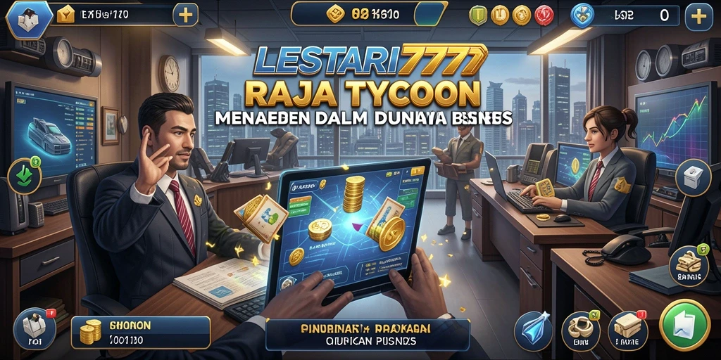 Tampilan gameplay LESTARI777 dengan elemen bisnis yang dinamis.