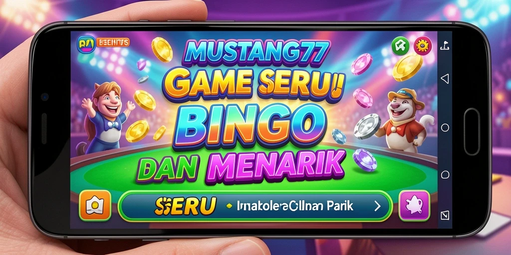Tampilan gameplay MUSTANG77 yang mengasyikkan saat bermain Bingo.