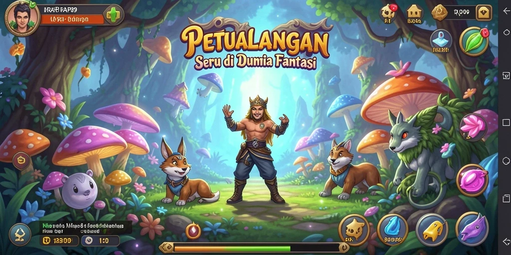 Screenshot gameplay RAP89 menampilkan petualangan seru di dunia yang memukau.