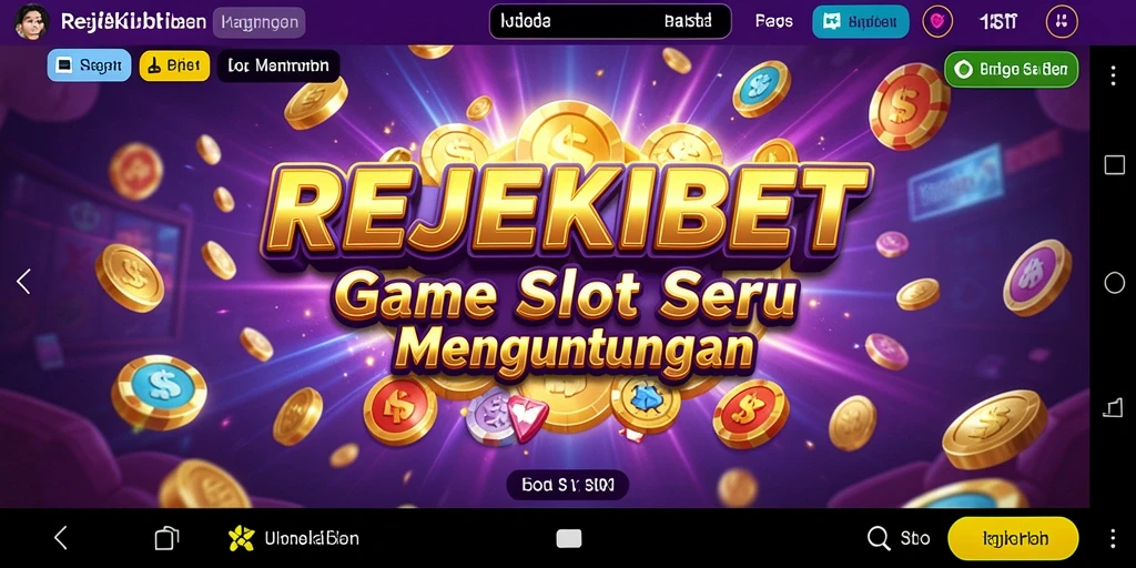 Screenshot gameplay REJEKIBET yang menampilkan tema Slot menarik.