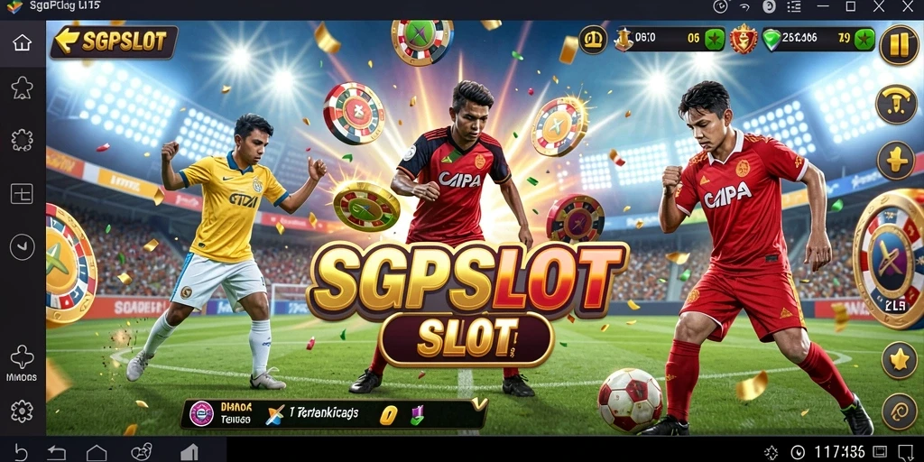 Tampilan layar permainan SGPSLOT yang menarik dan interaktif.