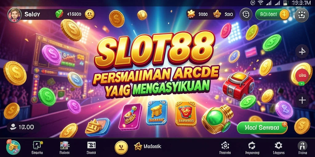 Tampilan gameplay SLOT88 yang penuh warna dan mengasyikkan.